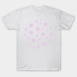 Pink Flower Bunny T-Shirt